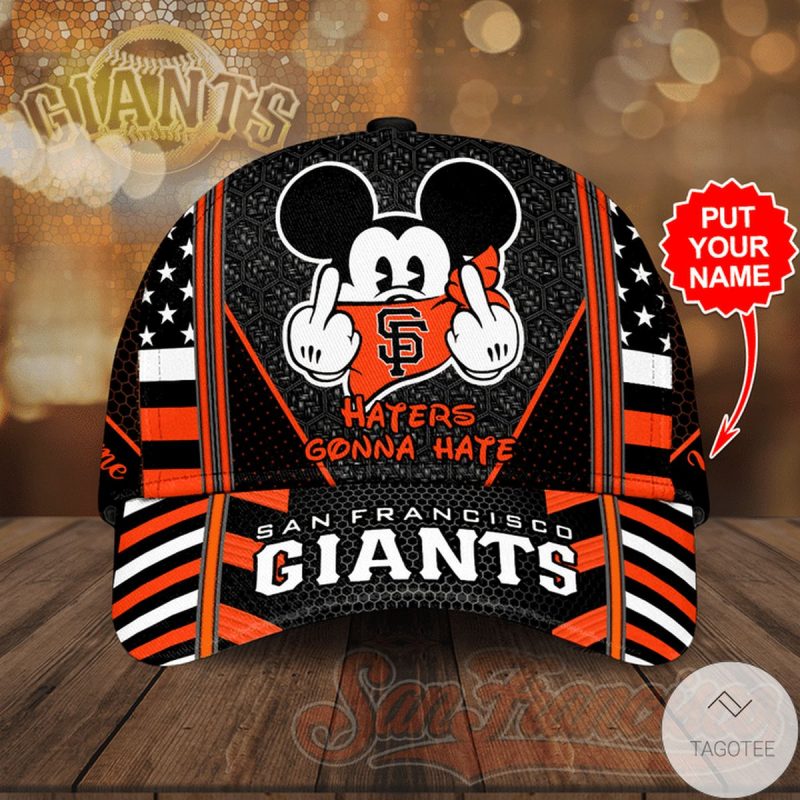 Personalized San Francisco Giants Haters Gonna Hate Cap Hot Sale 2024