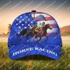 American Flag Horse Racing All Over Printed Classic Cap- Maria