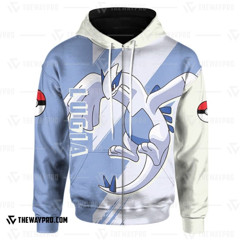 Anime Pokemon Lugia 3D Hoodie Hot Sale 2025