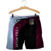 Aston Villa Fc Red Black 3D Shirt