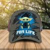 Baby Yoda Nfl Carolina Panthers For Life Cap
