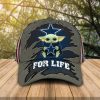 Baby Yoda Nfl Dallas Cowboys For Life Cap