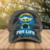 Baby Yoda Nfl Los Angeles Chargers For Life Cap