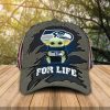 Baby Yoda Nfl Seattle Seahawks For Life Cap