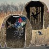 Boston Sports New England Patriots Hunting Camo 3D Shirt
