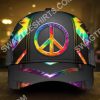 Colorful Hippie Tie Dye All Over Print Classic Cap