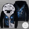 Dallas Cowboys Lava Skull Zipper Fleece Hoodie