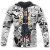 Demon Slayer Tengen Uzui Anime Mix Manga Kny 3D Hoodie