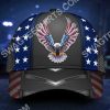 Eagle American Flag All Over Print Classic Cap