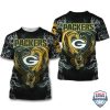 Green Bay Packers Dragon Nfl 3D Hoodie T-Shirt