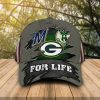 Green Bay Packers Milwaukee Brewers Milwaukee Bucks For Life Cap Hat