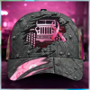 Jeep Pink Crack Classic Cap Hat