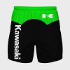 Kawasaki Green Black 3D Shirt