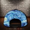 Los Angeles Chargers Van Gogh Nfl Custom Name Cap