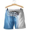 Manchester City Blue White 3D Shirt