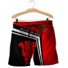 Manchester United Red Black 3D Shirt