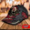 Mlb Arizona Diamondbacks Skull Cusstom Name Cap