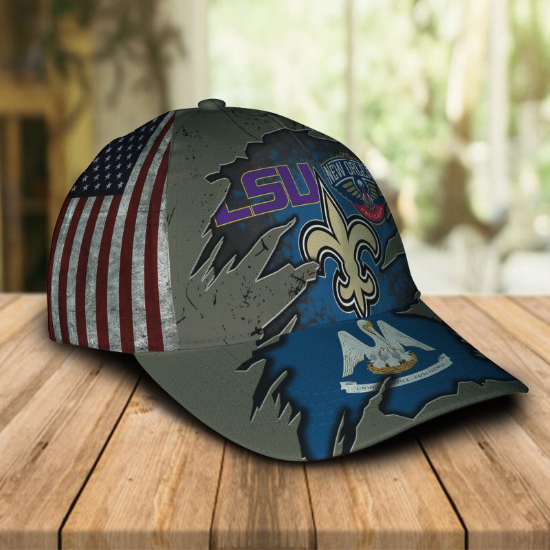 USS New Orleans CA-32 Embroidered Cap – Custom Military Hat With Velcro Adjuster