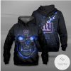 New York Giants Lava Skull Hoodie