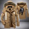 Nfl Las Vegas Raiders Skull Cap Parka Jacket