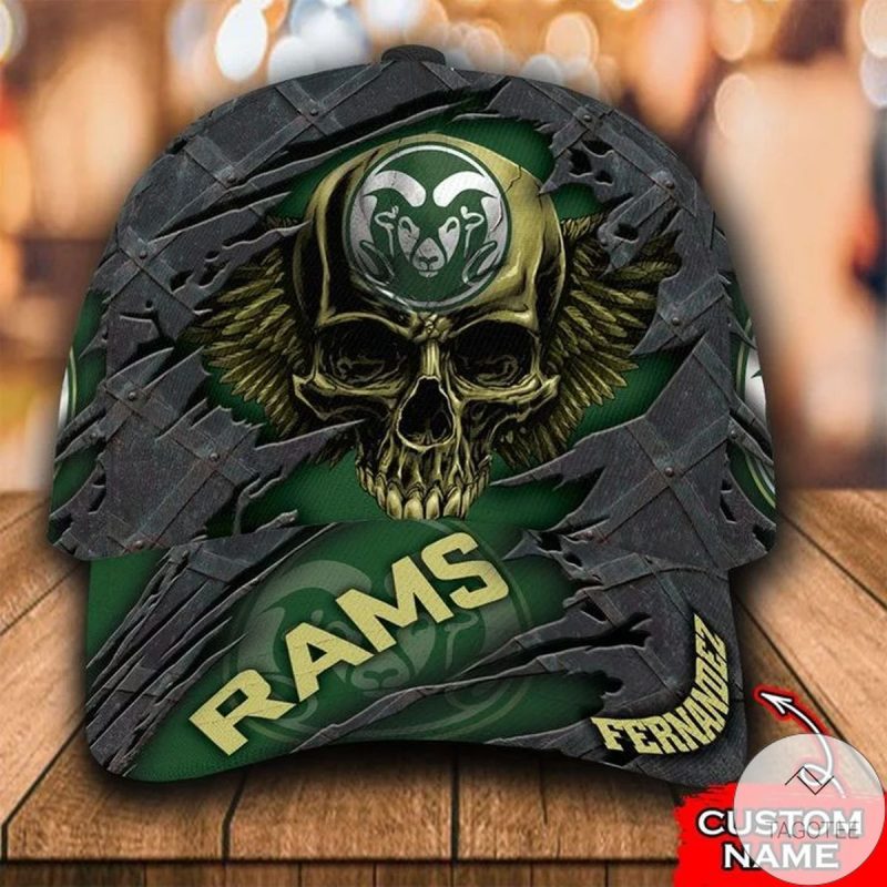Personalized Ncaa Colorado State Rams 3D Skull Cap Classic - Hot Sale 2025