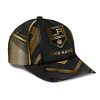 Personalized Nhl Los Angeles Kings Black Gold Cap