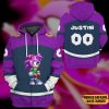 Personalized Sonic The Hedgehog Amy Rose Sport 3D Hoodie T-Shirt Apparel