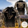 Personalized Your Name Hunting Camo Style Houston Texans Full Print Hoodie