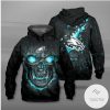 Philadelphia Eagles Lava Skull Hoodie