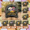 Pittsburgh Steelers With Custom Logo Sport Team Cap- Limited Edition