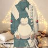 Pokemon Snorlax Fleece Hoodie Blanket