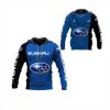 Subaru Blue 3D Hoodie