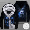 Tennessee Titans Lava Skull Zipper Fleece Hoodie