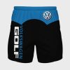 Volkswagen Golf Blue Black 3D Shirt
